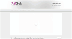 Desktop Screenshot of fullcircleweddings.co.uk